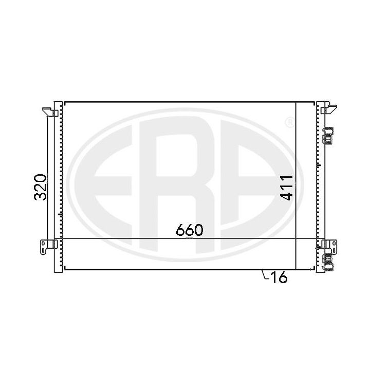 Kondensatorius, oro kondicionierius ERA 667012