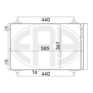 Kondensatorius, oro kondicionierius ERA 667016