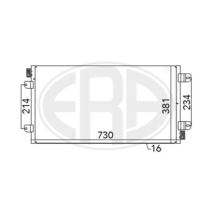 Kondensatorius, oro kondicionierius ERA 667030