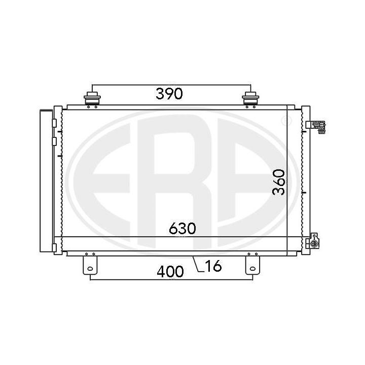 Kondensatorius, oro kondicionierius ERA 667035