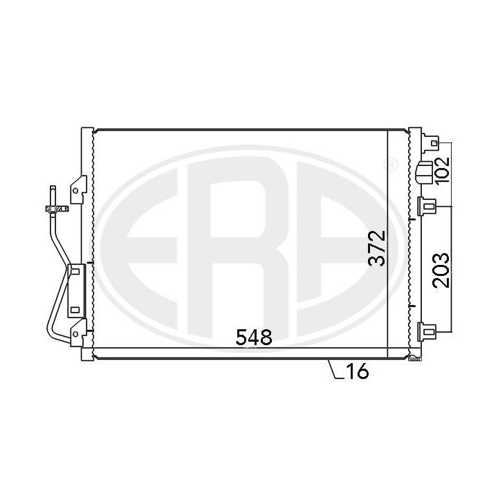 Kondensatorius, oro kondicionierius ERA 667038