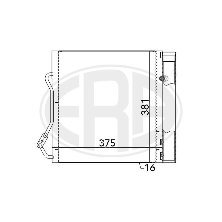 Kondensatorius, oro kondicionierius ERA 667042