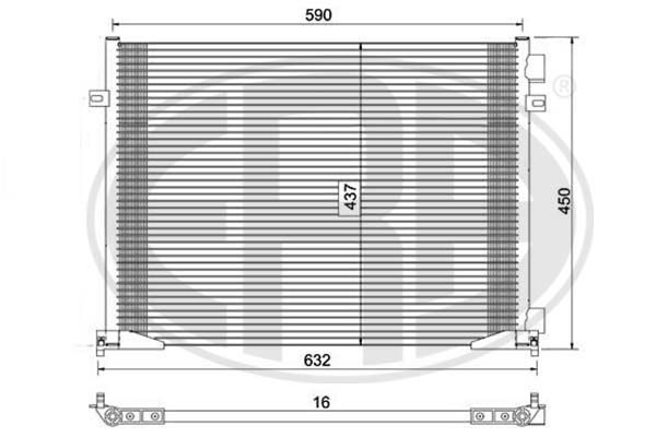 Kondensatorius, oro kondicionierius ERA 667046