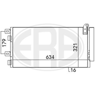 Kondensatorius, oro kondicionierius ERA 667051
