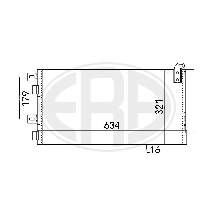 Kondensatorius, oro kondicionierius ERA 667051