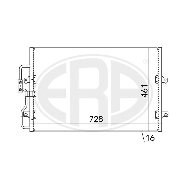 Kondensatorius, oro kondicionierius ERA 667061