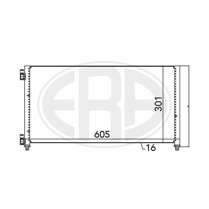 Kondensatorius, oro kondicionierius ERA 667066