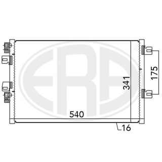 Kondensatorius, oro kondicionierius ERA 667073