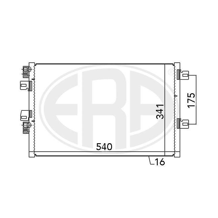 Kondensatorius, oro kondicionierius ERA 667073