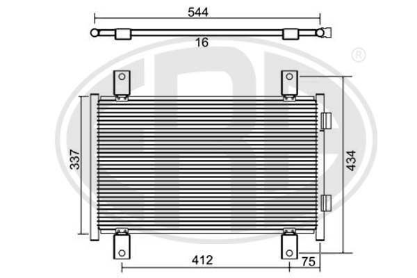 Kondensatorius, oro kondicionierius ERA 667084