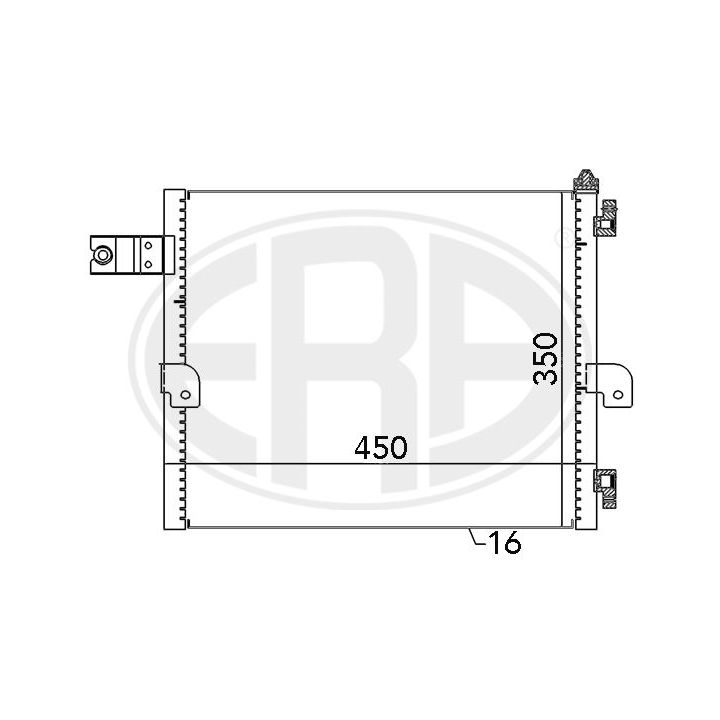 Kondensatorius, oro kondicionierius ERA 667088