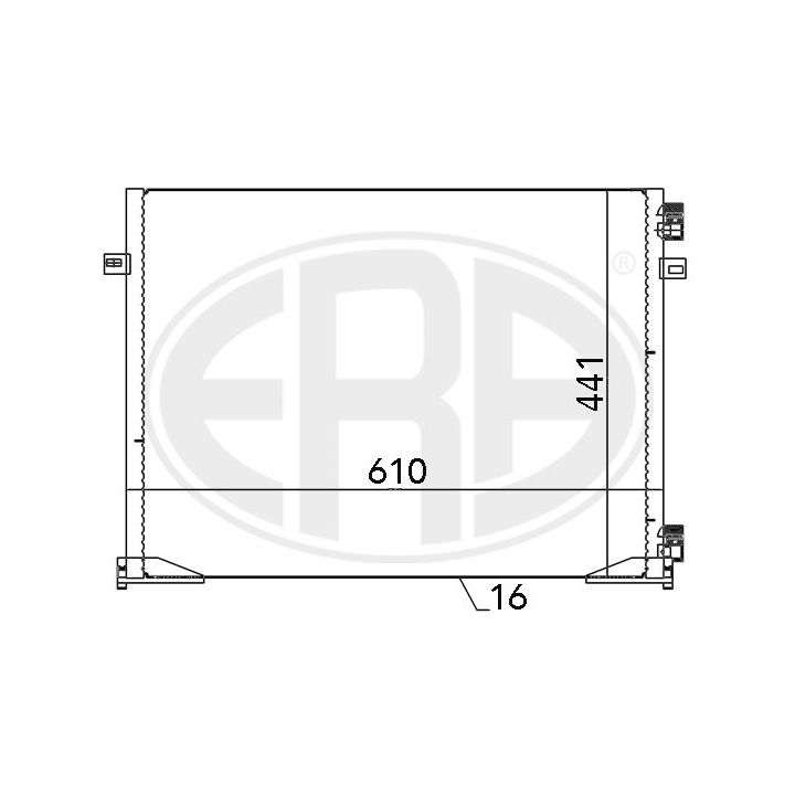 Kondensatorius, oro kondicionierius ERA 667096