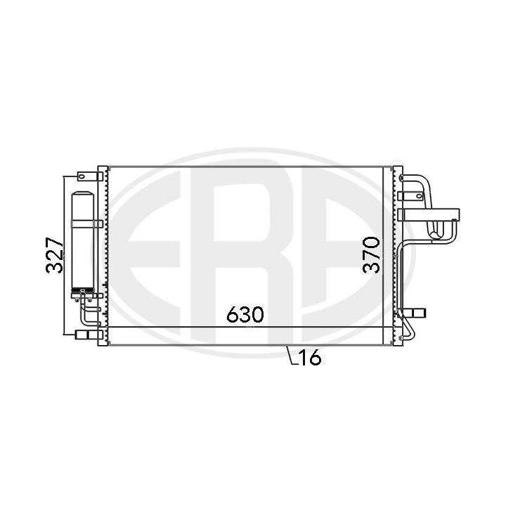Kondensatorius, oro kondicionierius ERA 667101
