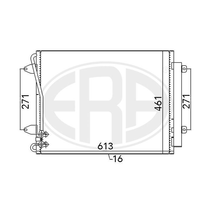 Kondensatorius, oro kondicionierius ERA 667108