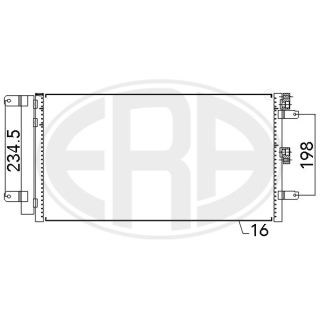 Kondensatorius, oro kondicionierius ERA 667109
