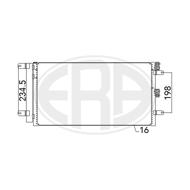 Kondensatorius, oro kondicionierius ERA 667109
