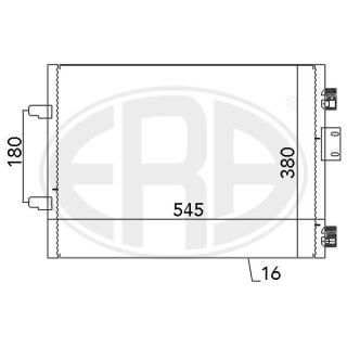 Kondensatorius, oro kondicionierius ERA 667113