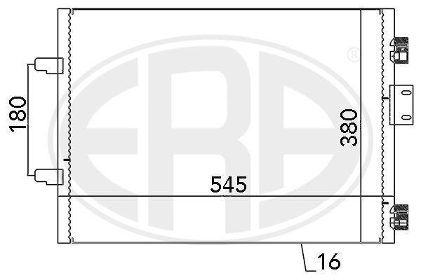 Kondensatorius, oro kondicionierius ERA 667113