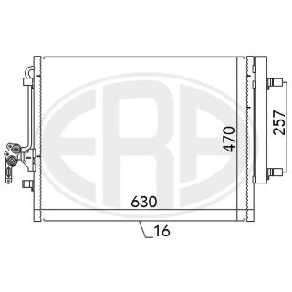 Kondensatorius, oro kondicionierius ERA 667116