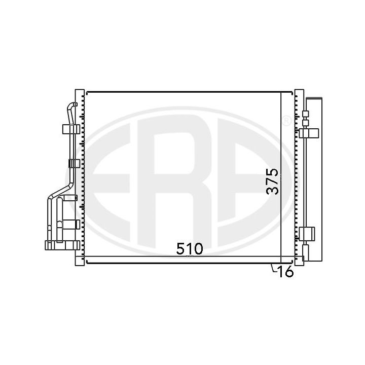 Kondensatorius, oro kondicionierius ERA 667122
