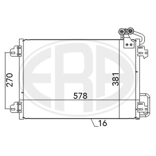 Kondensatorius, oro kondicionierius ERA 667127