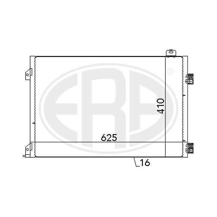 Kondensatorius, oro kondicionierius ERA 667131