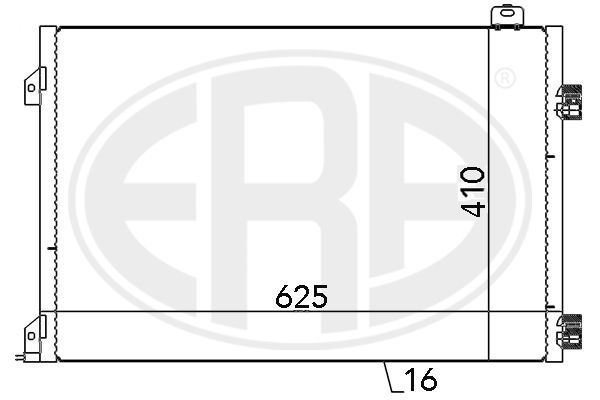 Kondensatorius, oro kondicionierius ERA 667131