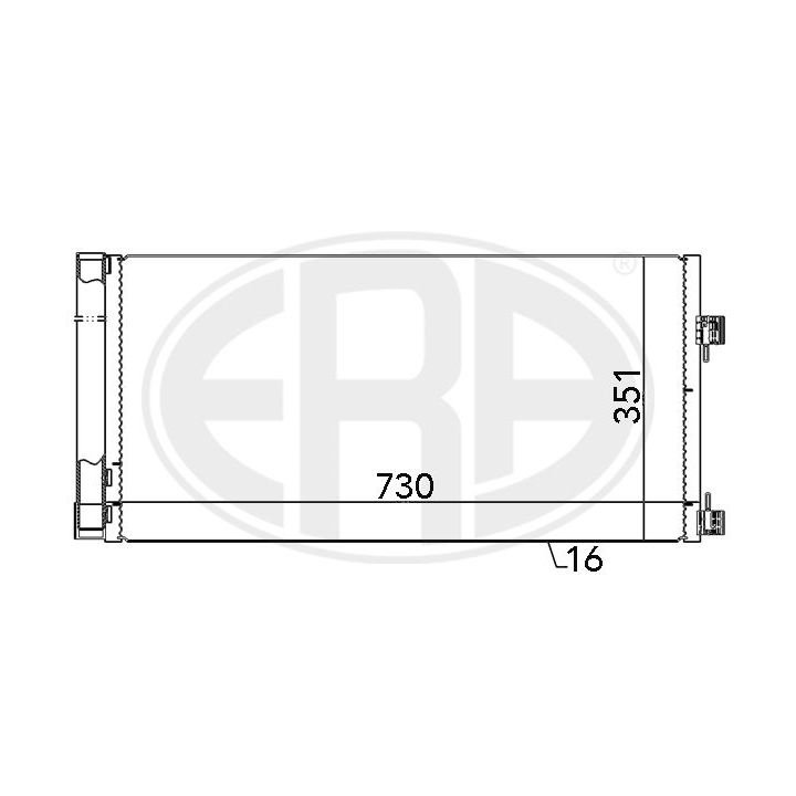 Kondensatorius, oro kondicionierius ERA 667133