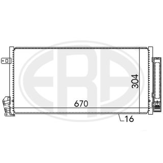 Kondensatorius, oro kondicionierius ERA 667136