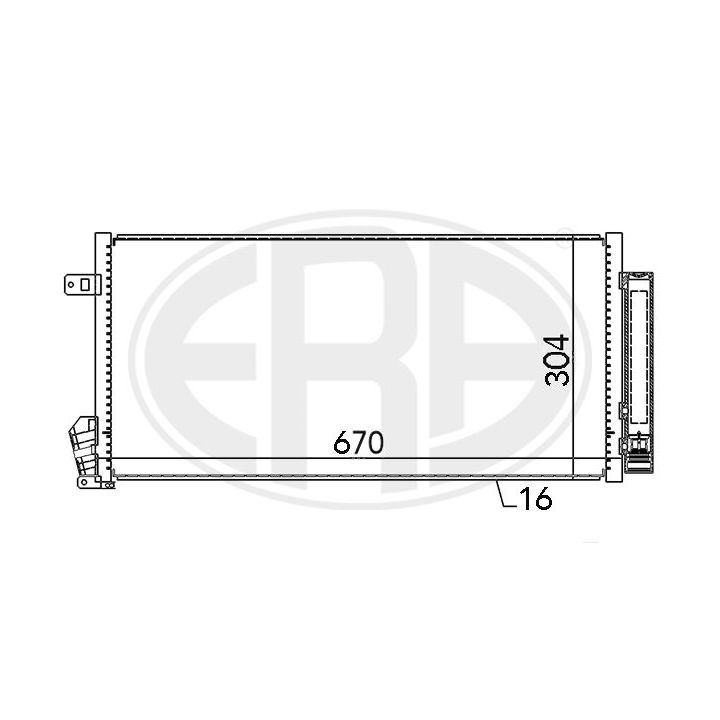 Kondensatorius, oro kondicionierius ERA 667136