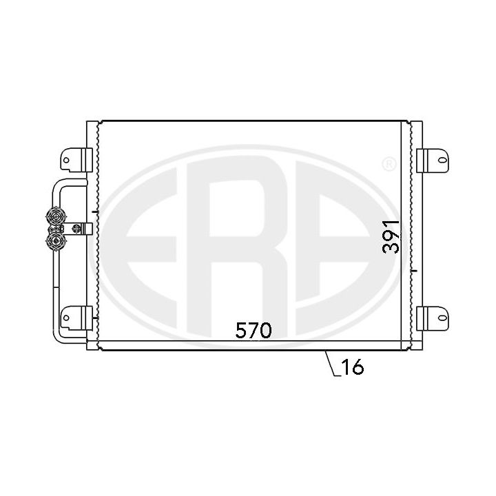 Kondensatorius, oro kondicionierius ERA 667143
