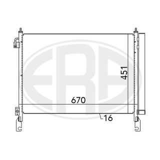 Kondensatorius, oro kondicionierius ERA 667147