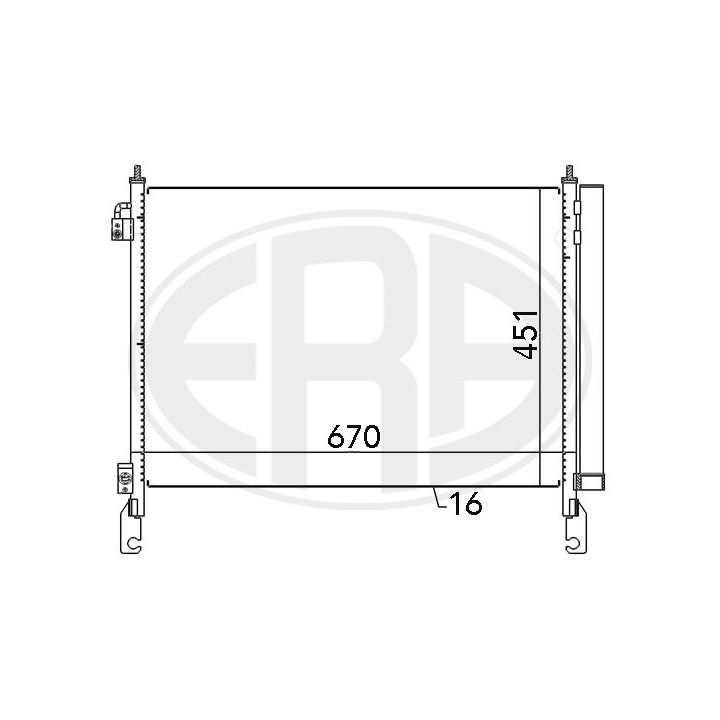 Kondensatorius, oro kondicionierius ERA 667147