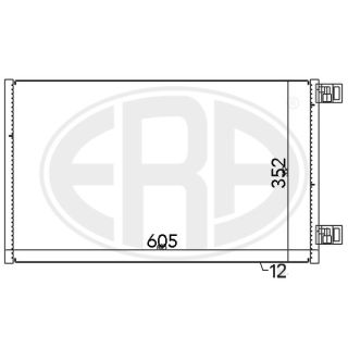 Kondensatorius, oro kondicionierius ERA 667148