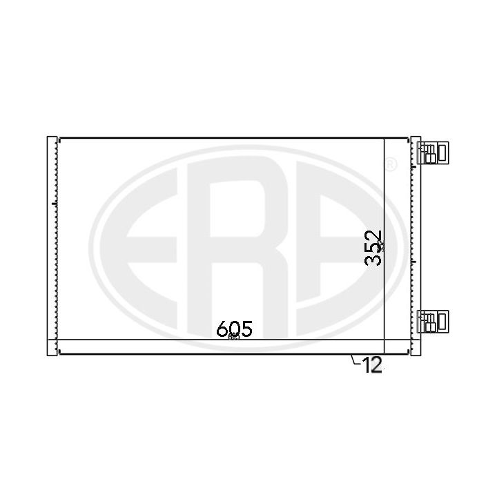 Kondensatorius, oro kondicionierius ERA 667148