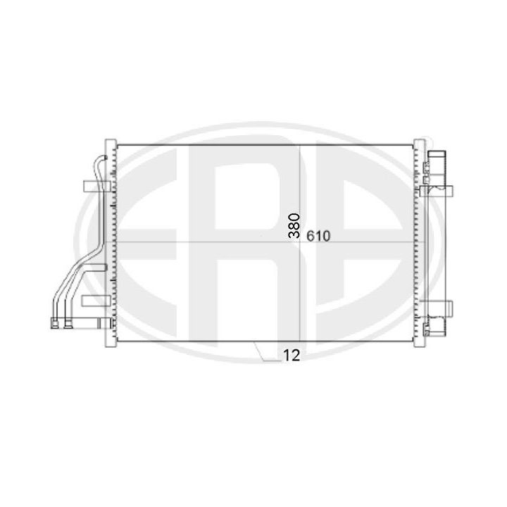 Kondensatorius, oro kondicionierius ERA 667151