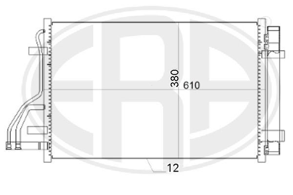 Kondensatorius, oro kondicionierius ERA 667151