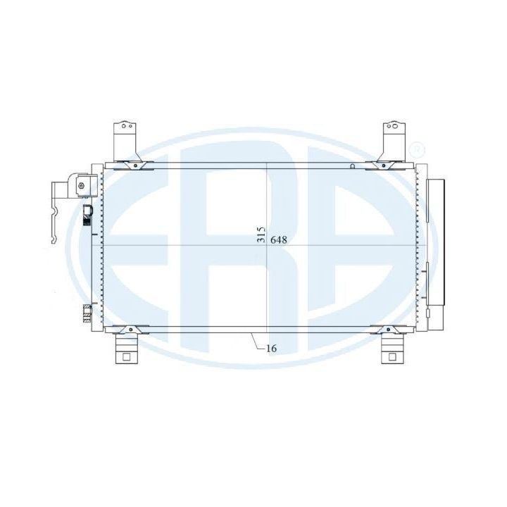 Kondensatorius, oro kondicionierius ERA 667154