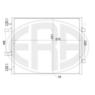 Kondensatorius, oro kondicionierius ERA 667156