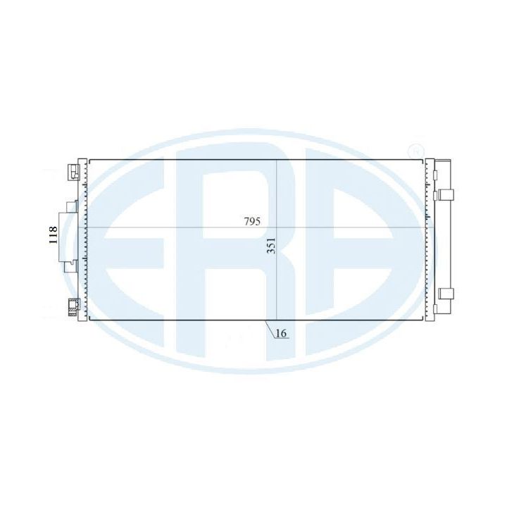 Kondensatorius, oro kondicionierius ERA 667157