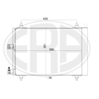 Kondensatorius, oro kondicionierius ERA 667159