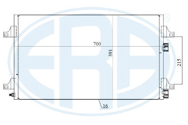 Kondensatorius, oro kondicionierius ERA 667162