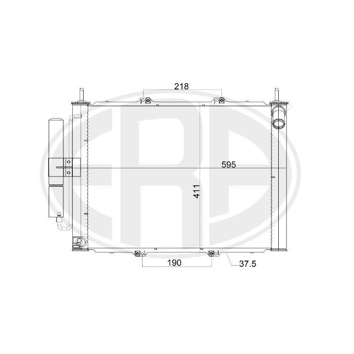 Kondensatorius, oro kondicionierius ERA 667164