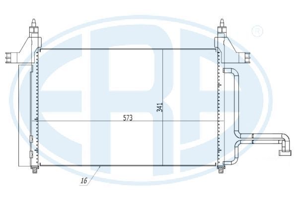 Kondensatorius, oro kondicionierius ERA 667168