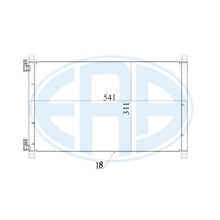 Kondensatorius, oro kondicionierius ERA 667170