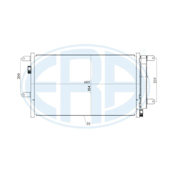Kondensatorius, oro kondicionierius ERA 667171