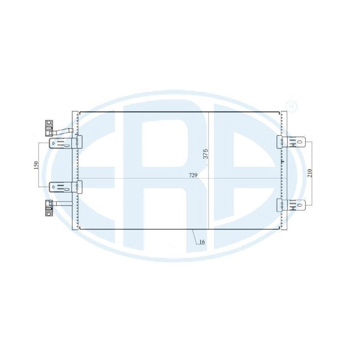 Kondensatorius, oro kondicionierius ERA 667174