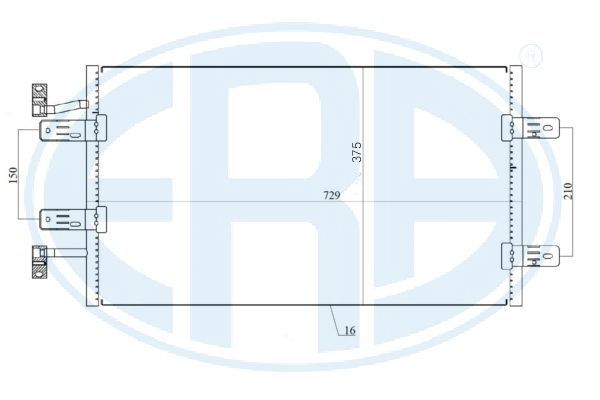 Kondensatorius, oro kondicionierius ERA 667174