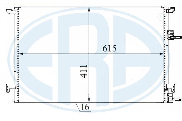 Kondensatorius, oro kondicionierius ERA 667177
