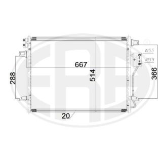 Kondensatorius, oro kondicionierius ERA 667186